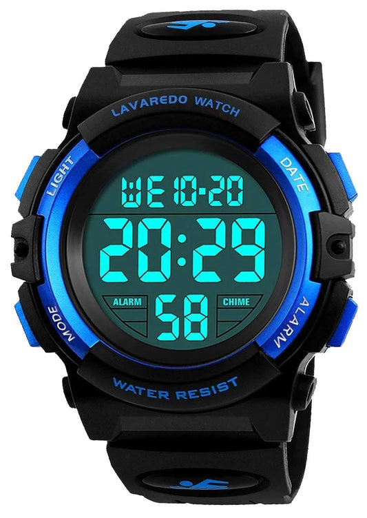Digital Sports Watch for Age 4-15 Waterproof Watches with Alarm Stopwatch Wrist Watches Birthday Chriatmas Gift for Age 4-15